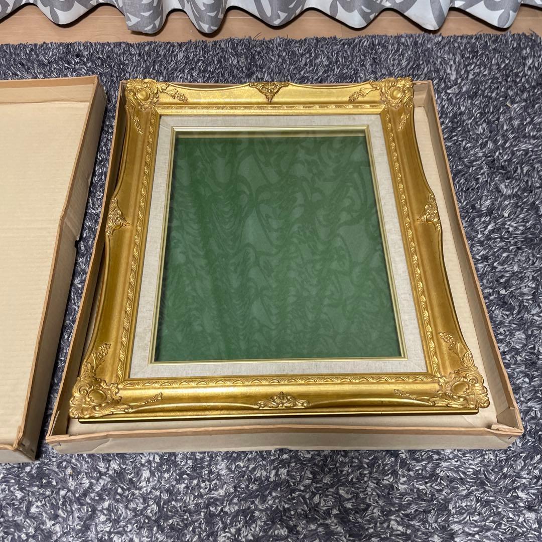 アンティークゴールド額縁F8