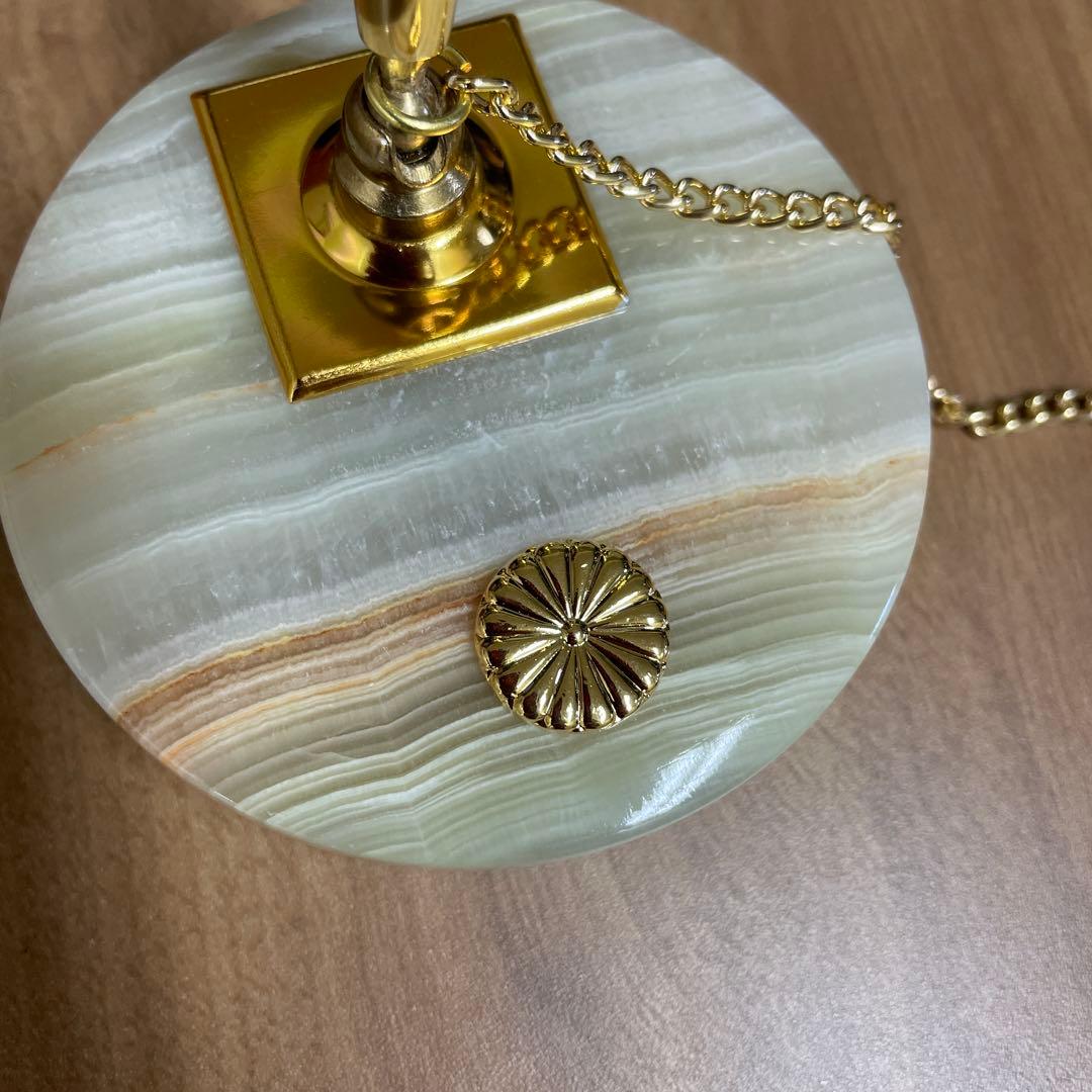 皇居 土産 デスクペンスタンド チェーン付き