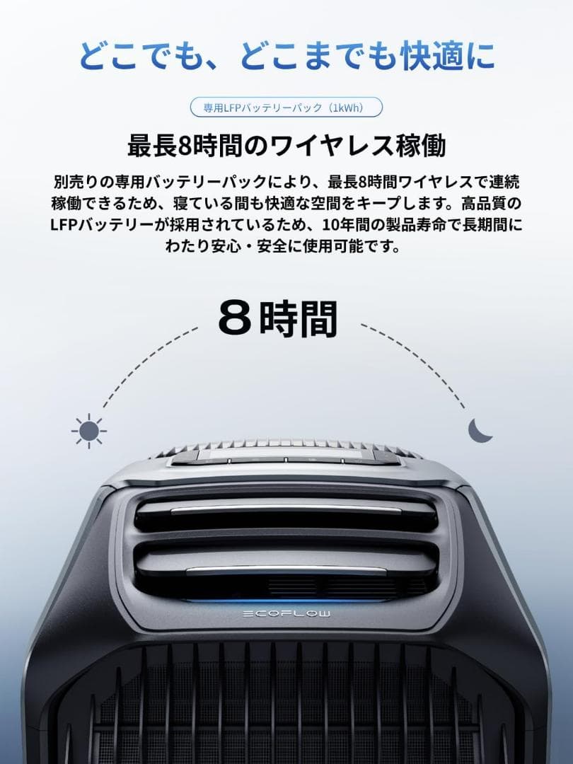 新品 EcoFlow WAVE 3 ポータブルエアコン 冷房暖房