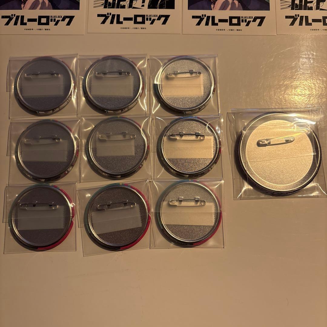 ブルーロック　缶バッジ　フォトカード