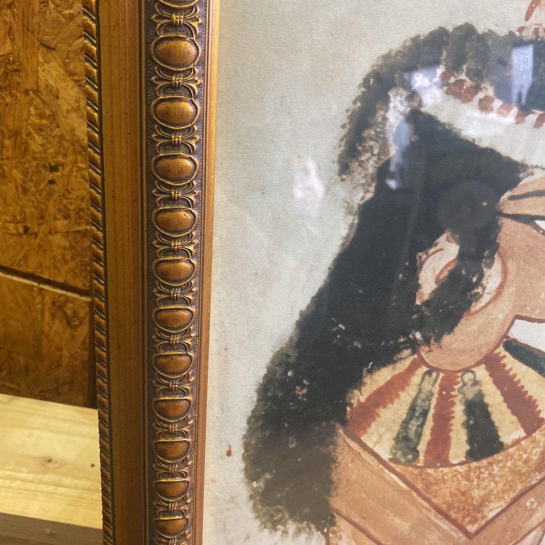 中川紀元 イチハツ 菖蒲墨彩画掛軸 二紀会創立 芸術院恩賜賞受賞