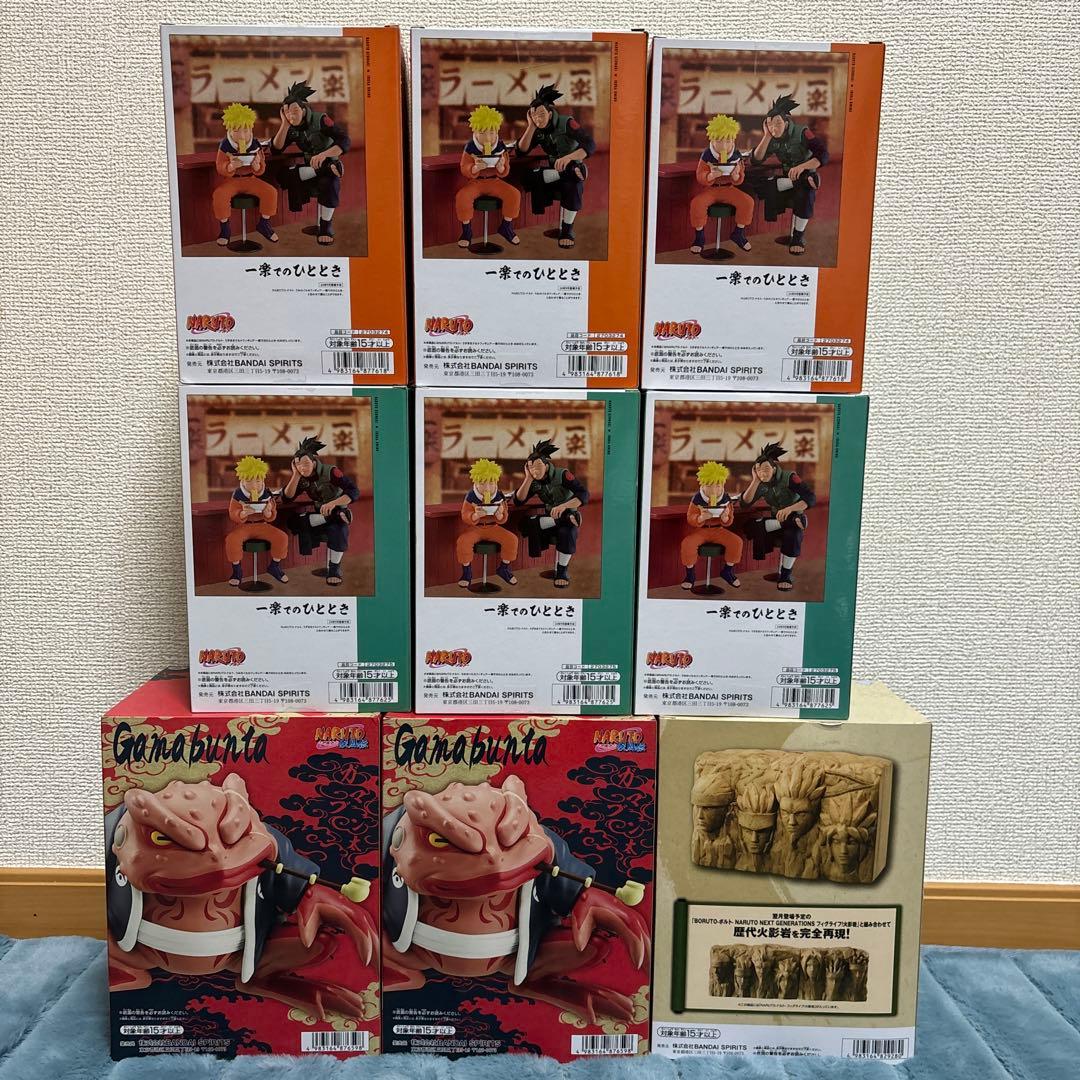 最新NARUTO疾風伝ナルトフィギュアまとめ売り9体 - メルカリ