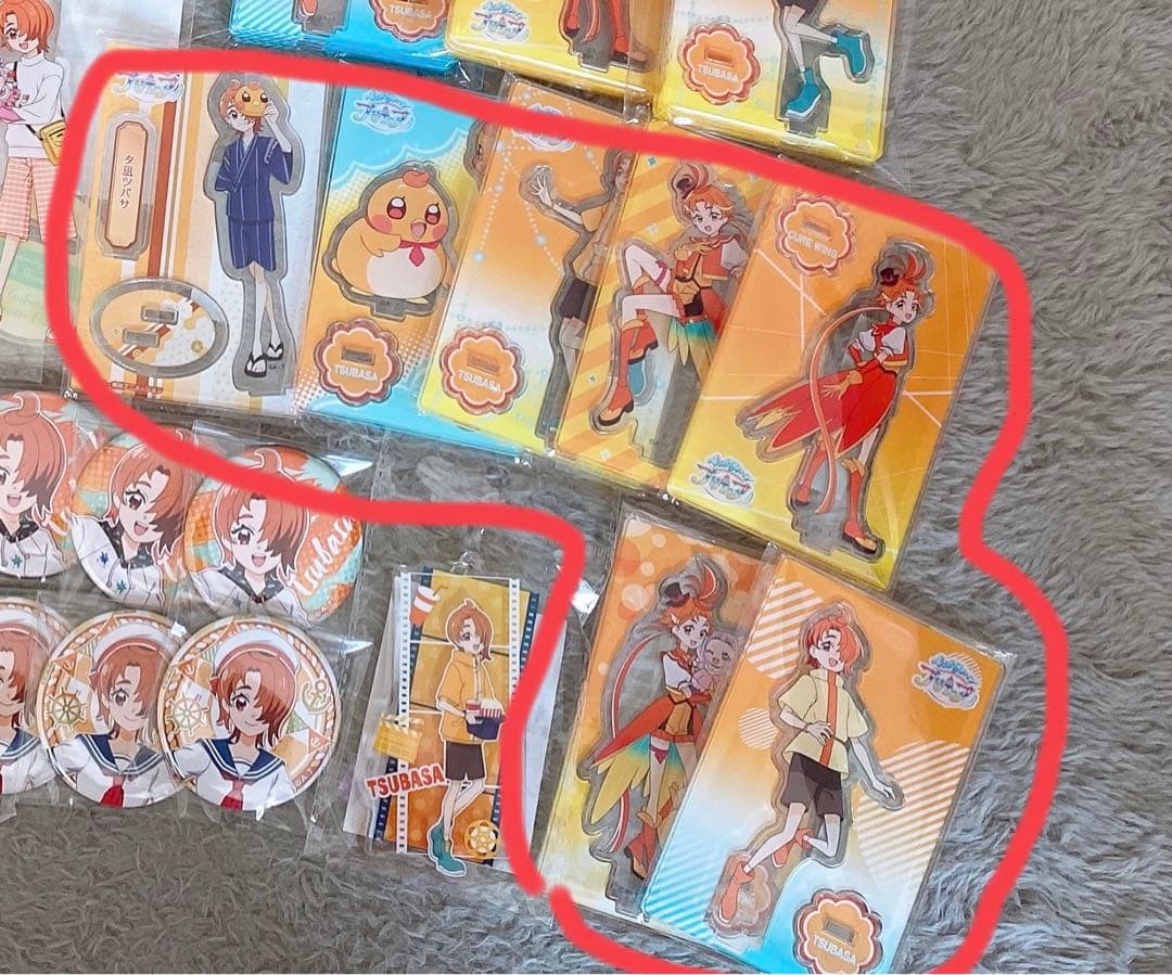 ひろプリ ひろがるスカイ！プリキュア 夕凪ツバサ キュアウィング セット