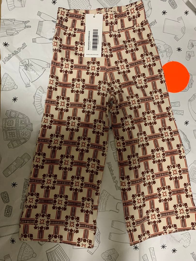 misha and puff A-Pant Railroad Floral 3y