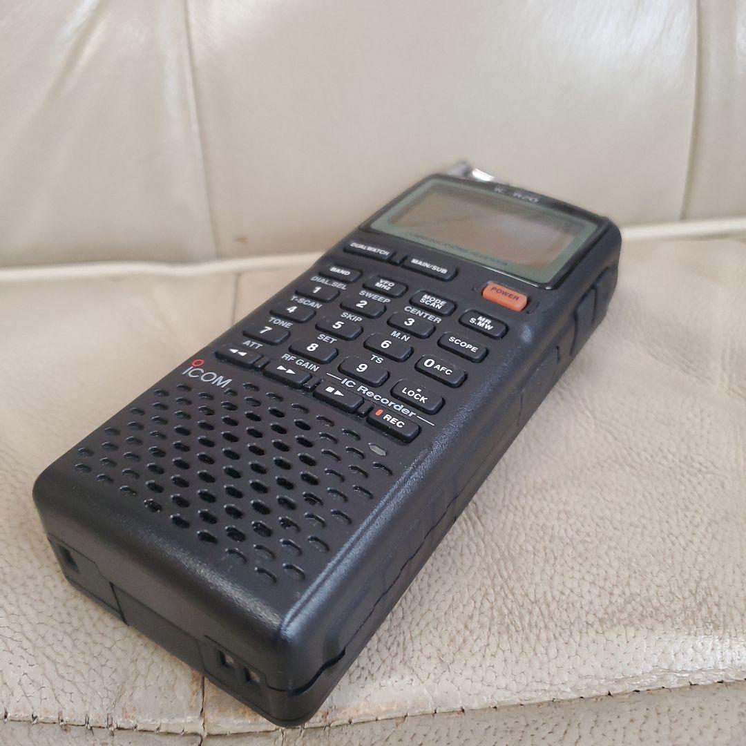 美品 ICOM IC-R20 広帯域受信機 - メルカリ