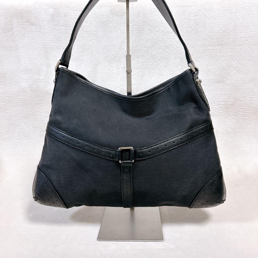 ✨希少✨GUCCI グッチ ワンショルダー インターロッキング 黒 ビッグロゴ