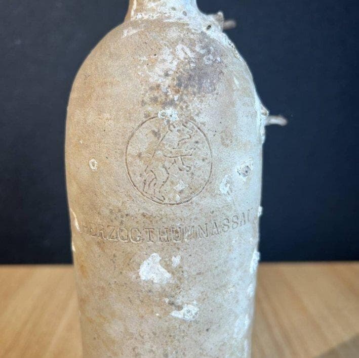 S8020 年代物 ナッソー 陶器 ボトル 1800年代〜1900年代