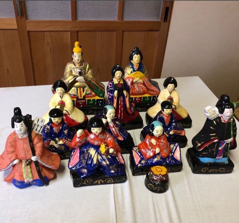希少 長野県 中野雛人形 大福帳持ち大黒天 中野人形 中野土びな 郷土