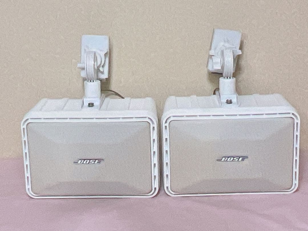 BOSE ボーズ スピーカー 101MMW 天吊り ペア ホワイト金具付き