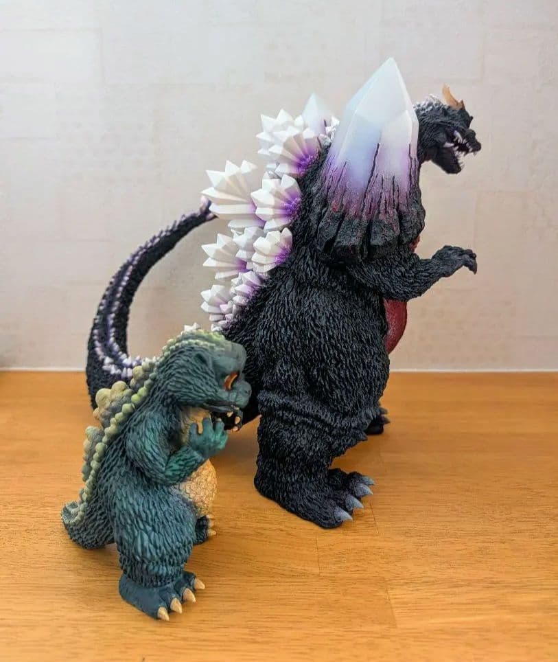 X-PLUS 大怪獣シリーズ スペースゴジラ リトルゴジラ 少年リック限定版