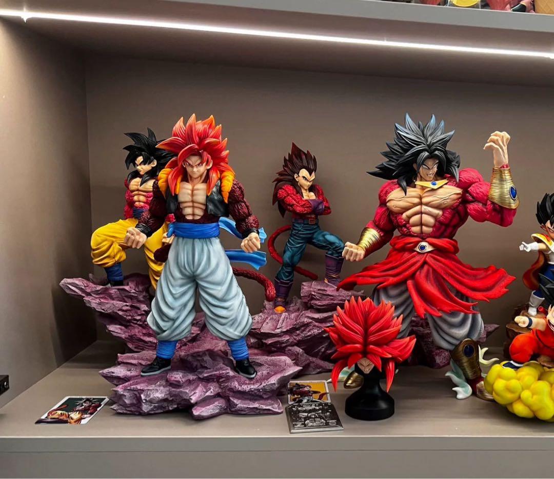 ドラゴンボール ゴジータ ガレキ ガレージキット スタチュー X①②