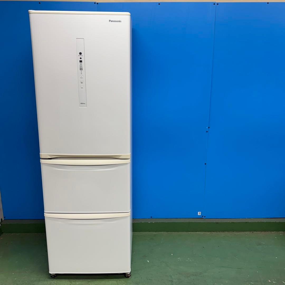 734 冷蔵庫 大型 300L強 左開き 自動製氷機付き 極美品 保証込 家庭用