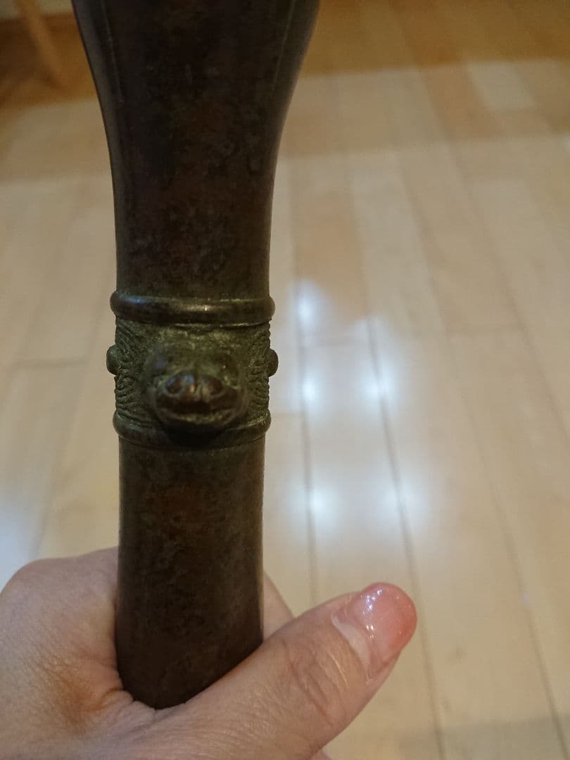 一ノ瀬宗辰 花入れ 耳つき置物