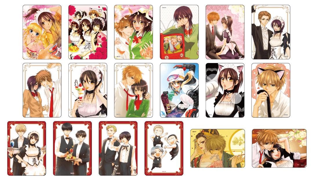 会長はメイド様！ クリアカード 全18種フルコンプセット コラボカフェ