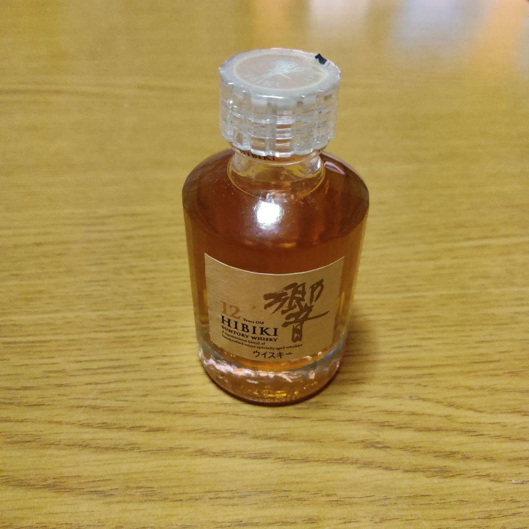 響 12年 ウイスキー 43% ミニボトル - メルカリ