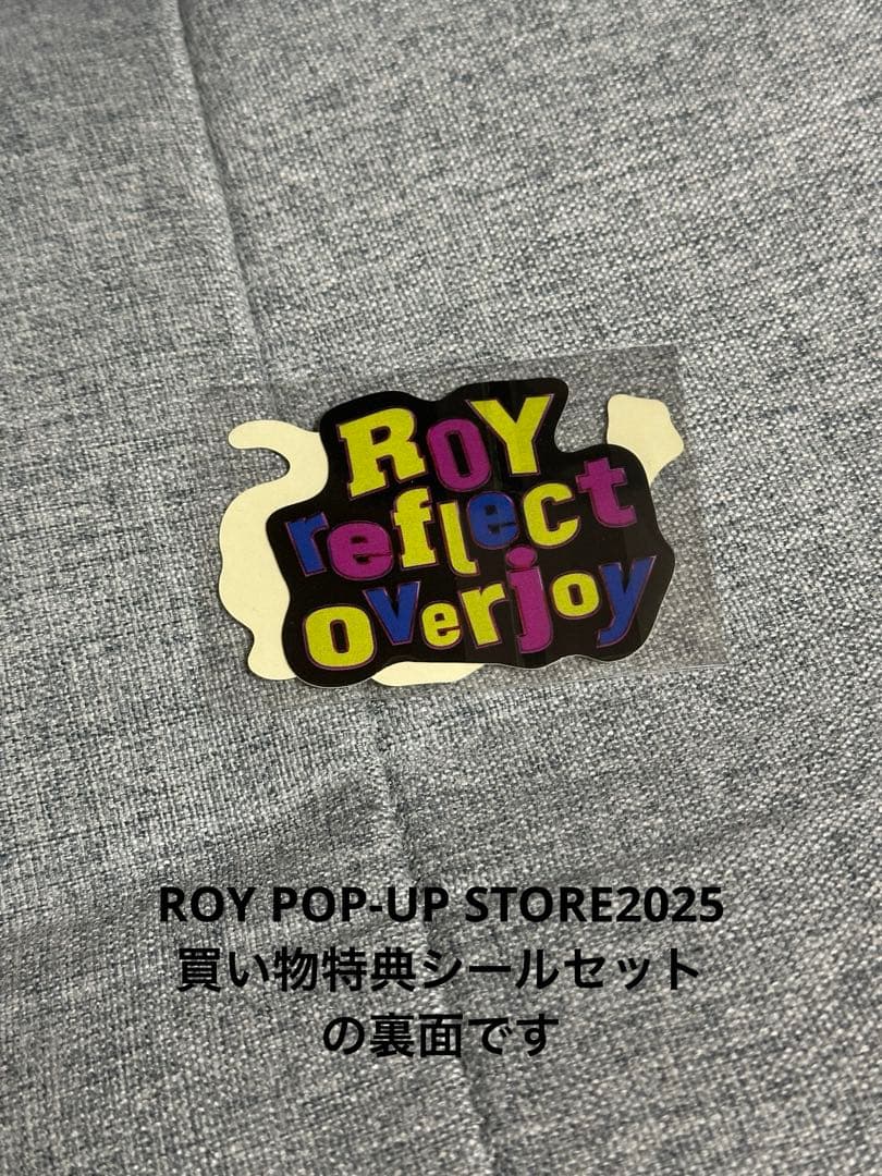 LiSA ROY reflect overjoy ステッカー セット