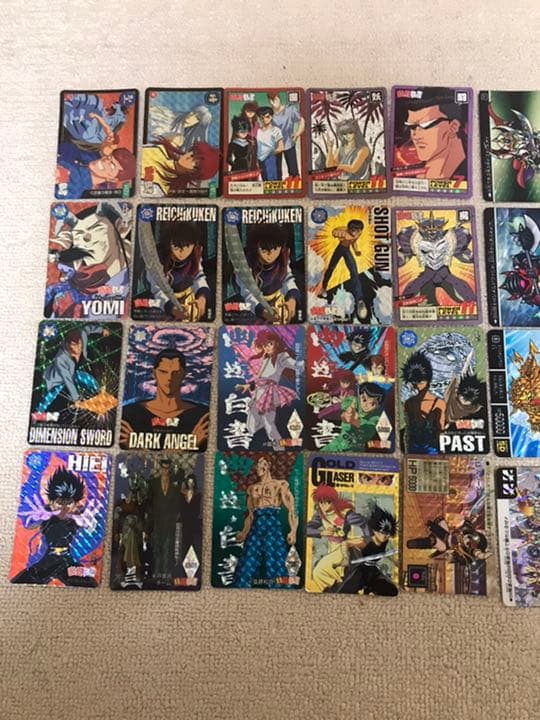 貴重 ドラゴンボール カードダス アマダ 幽遊白書 ガンダム メモリアル