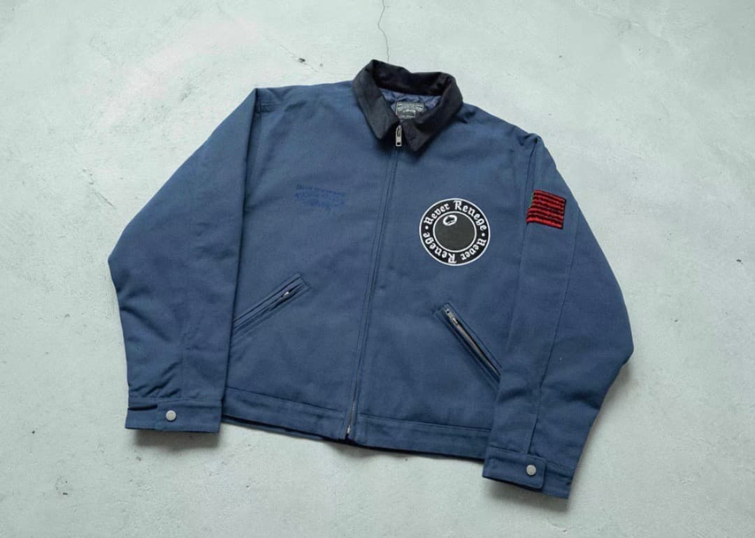 スケートボード Stussy x Denim Tears Canvas Jacket