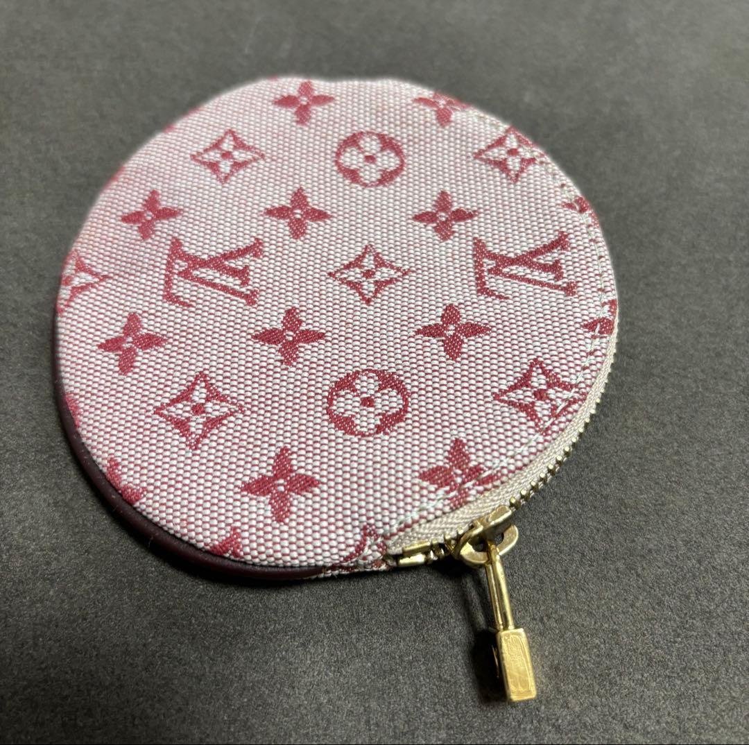 美品＊ルイ ヴィトン モノグラムミニ ポルト モネ ロン パース 小銭入れ
