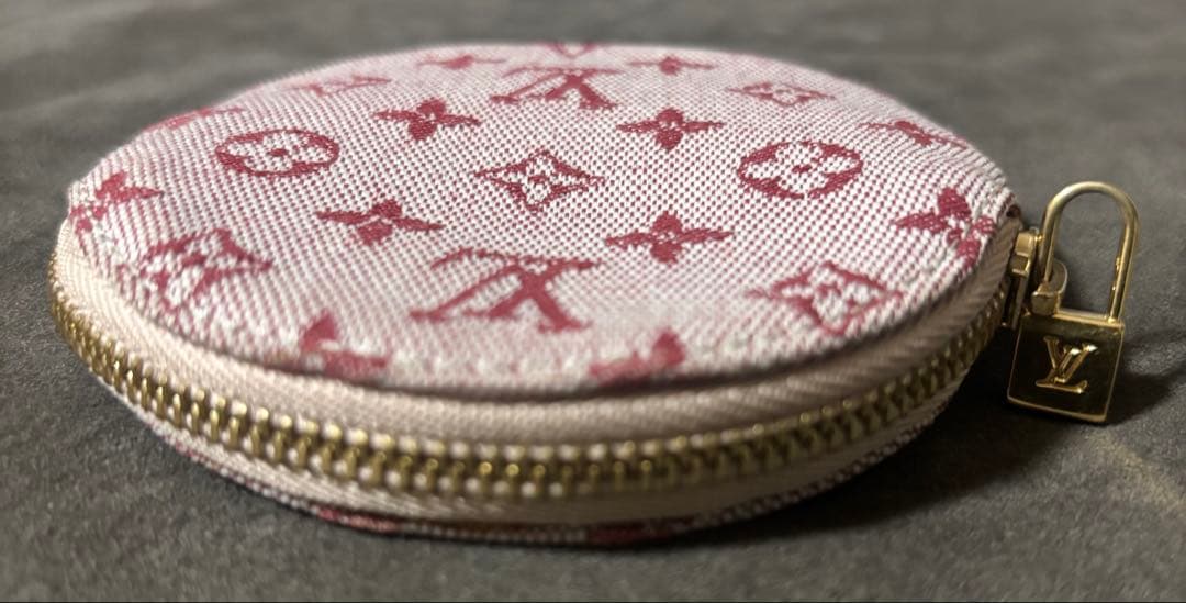 美品＊ルイ ヴィトン モノグラムミニ ポルト モネ ロン パース 小銭入れ