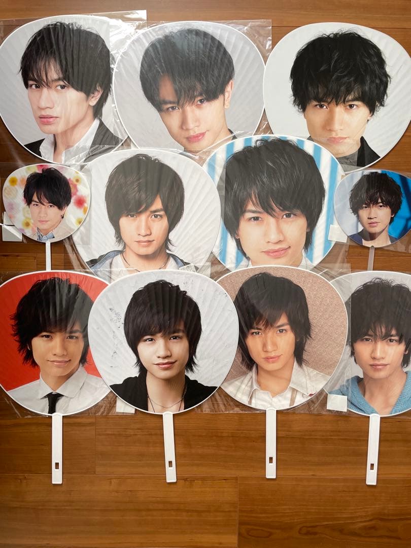 中島健人　写真うちわファイルまとめ売り