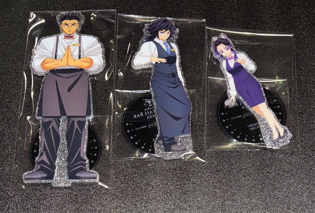 鬼滅の刃 両面アクリルスタンド モクテル MOCKTAIL 冨岡義勇 胡蝶しのぶ