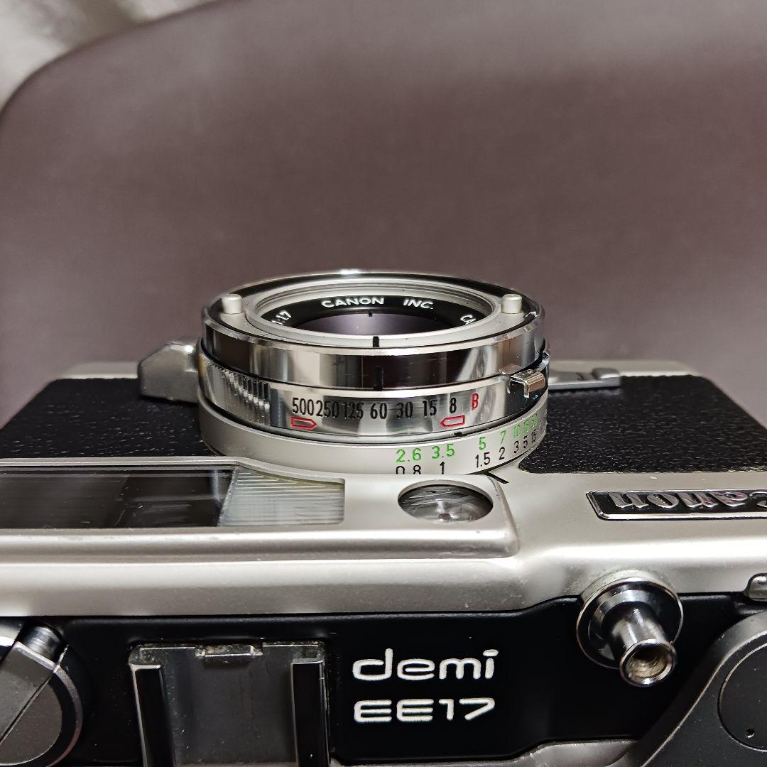 整備・実写済み(訳あり)⭐Canon Demi EE17⭐オリジナル好きな方に！