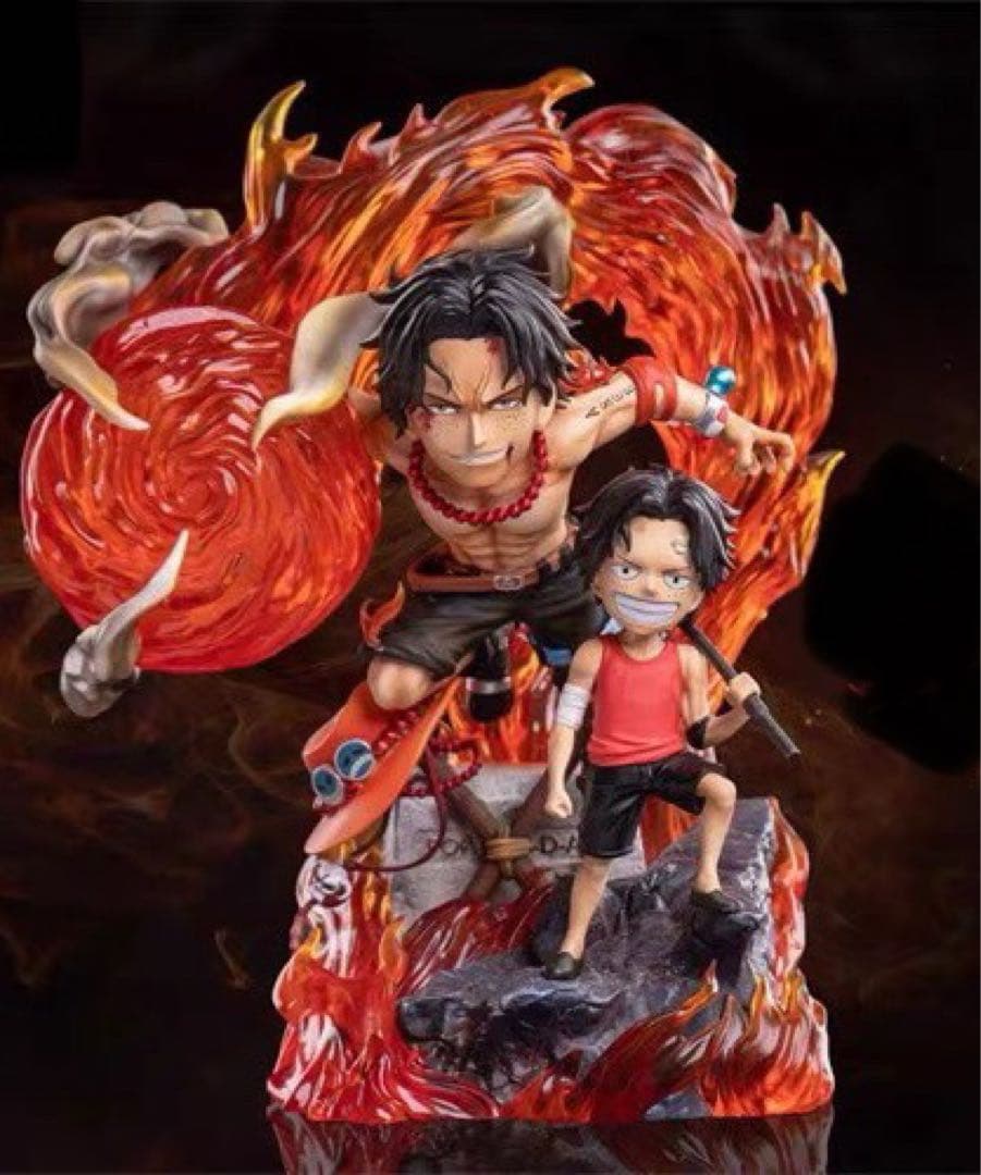 【新品】ワンピース ルフィ エース サボ 3体セットフィギュア ガレージキット