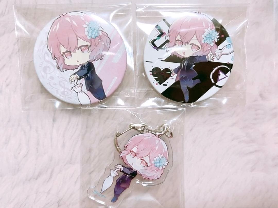 XYZ ひきフェス 歌い手缶バッチ