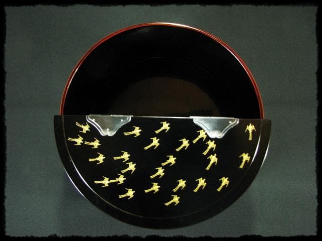 玄々斎好 浦千鳥 銀富士 金具 水指 久世宗博 茶道具 f145