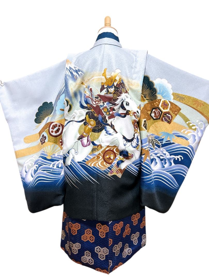 グレー系♡七五三　5歳　男の子　フルセット　一式　青