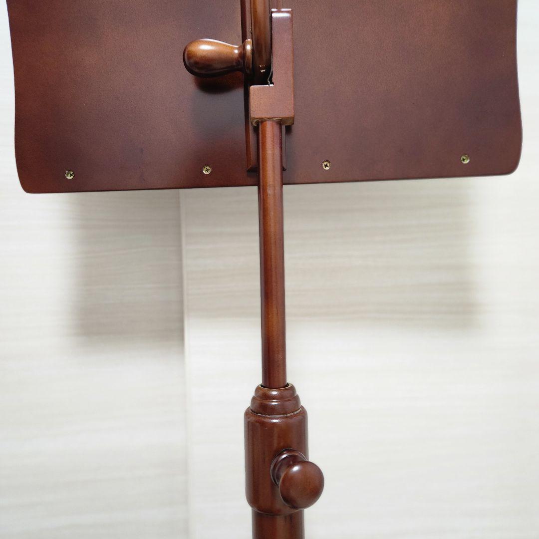 キクタニ 譜面台 木製 高さ調整 FS-GS BRO