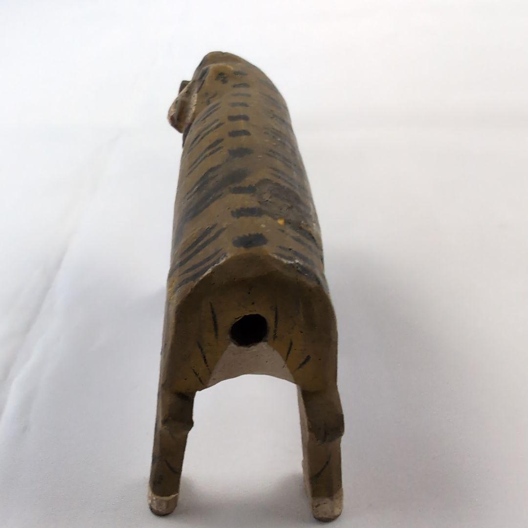 李朝木彫神獣像 木偶 仏像 神像 猫虎 朝鮮王朝時代 仏教美術