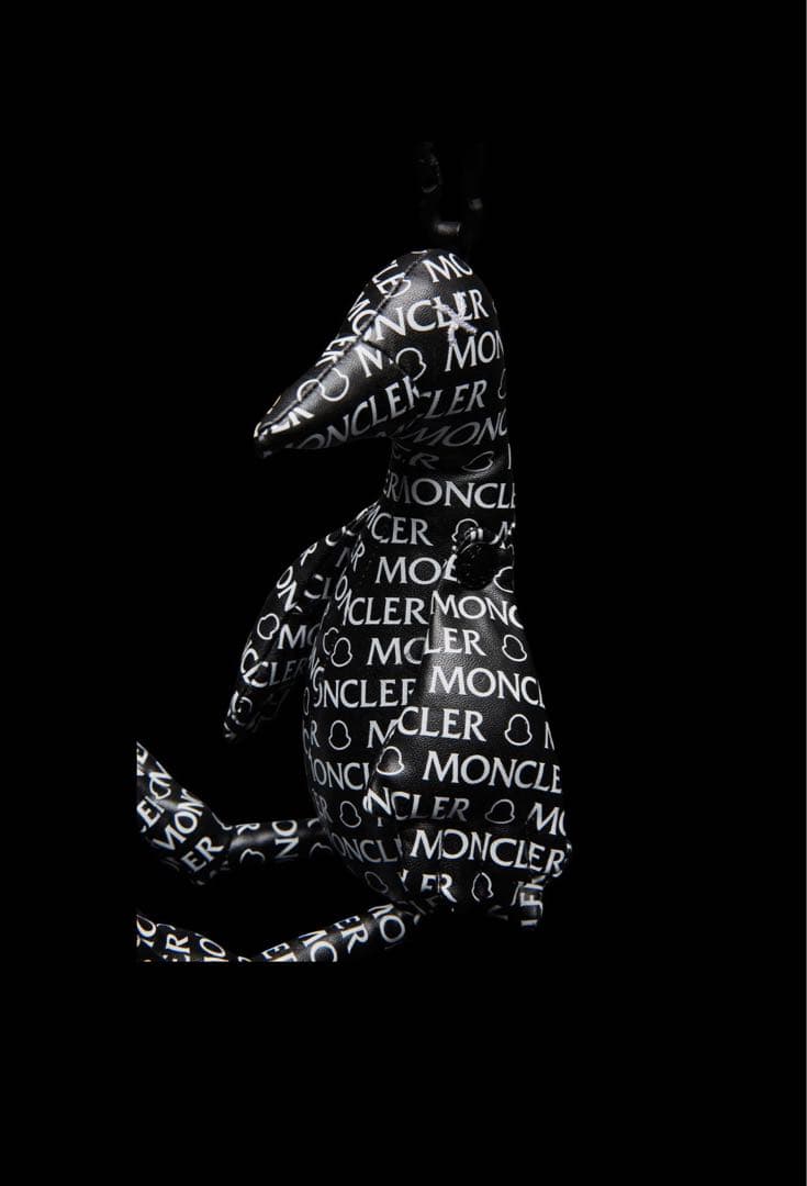 MONCLER アヒル型キーホルダー バッグチャーム ダック ブラック