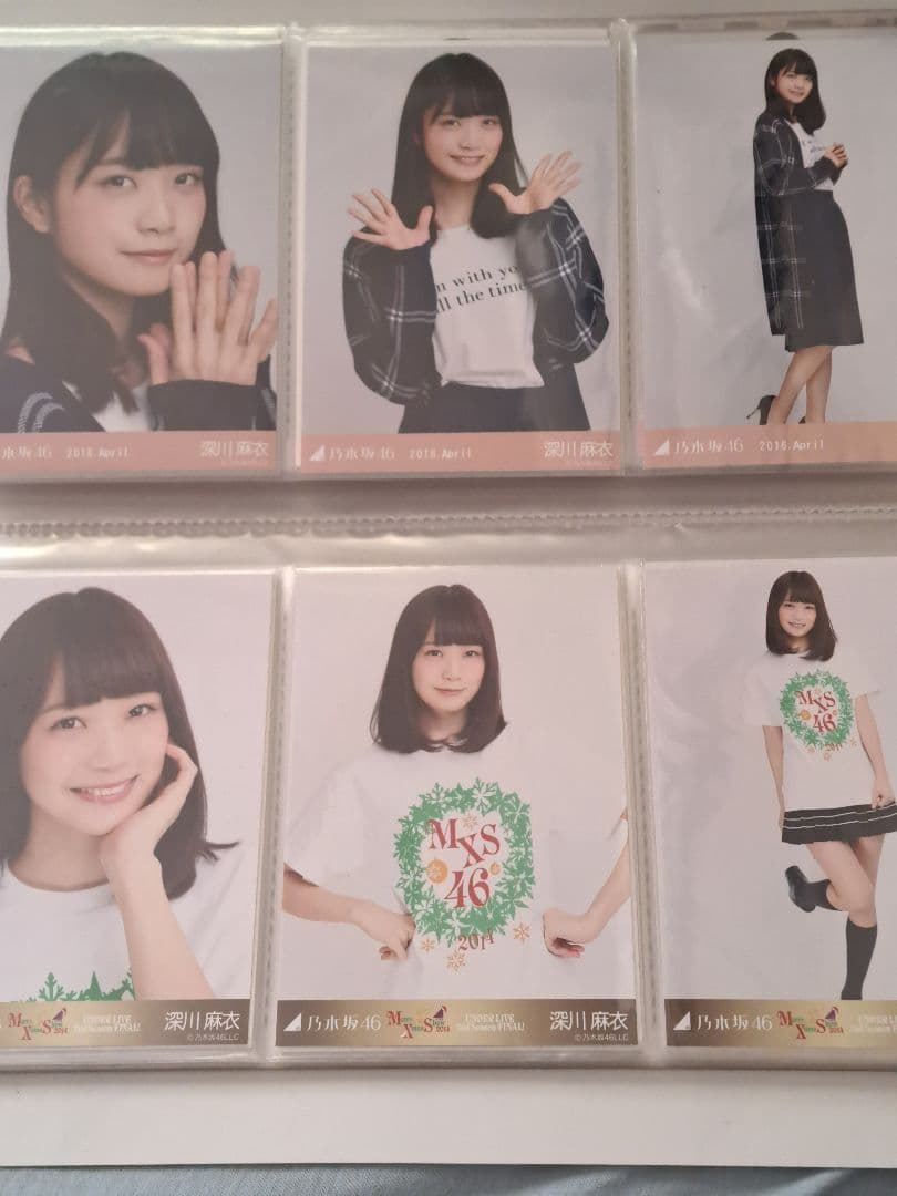 乃木坂46深川麻衣生写真27コンプ92枚まとめ売り