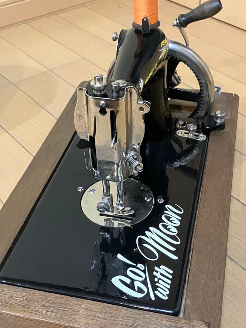 LEADチェーンステッチ・ミシン☆整備・調整機☆実働単環ミシン☆昭和