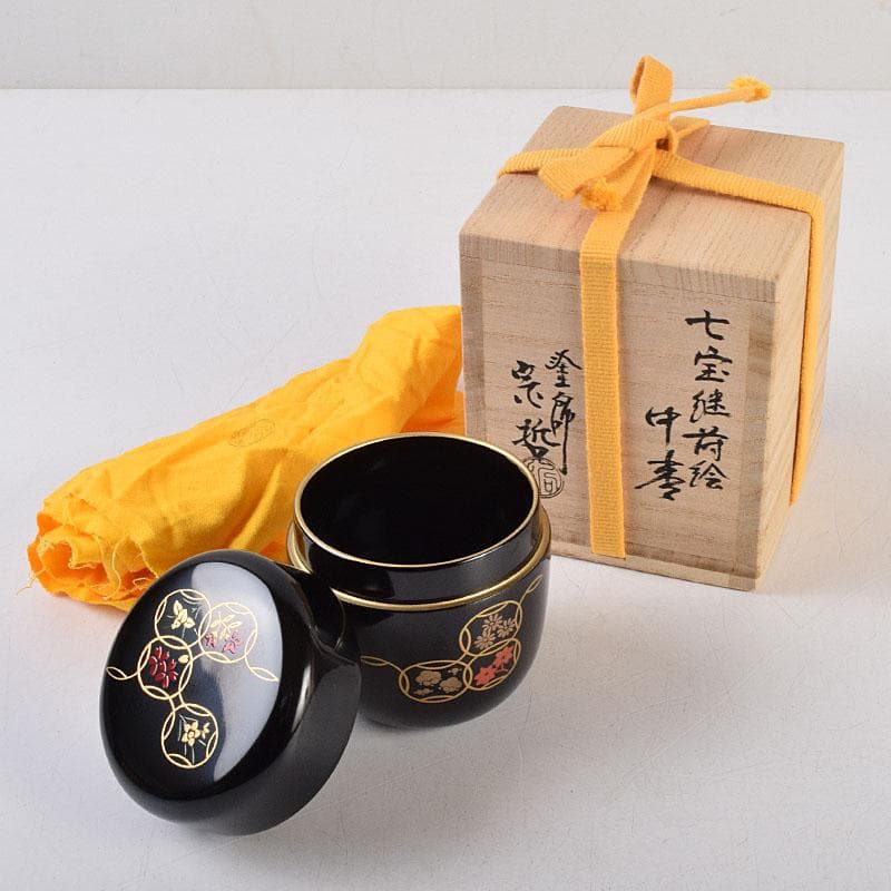 澤庵和尚遺墨「夢」 掛軸 茶掛 複製 沢庵和尚 箱付 25.11.23−1