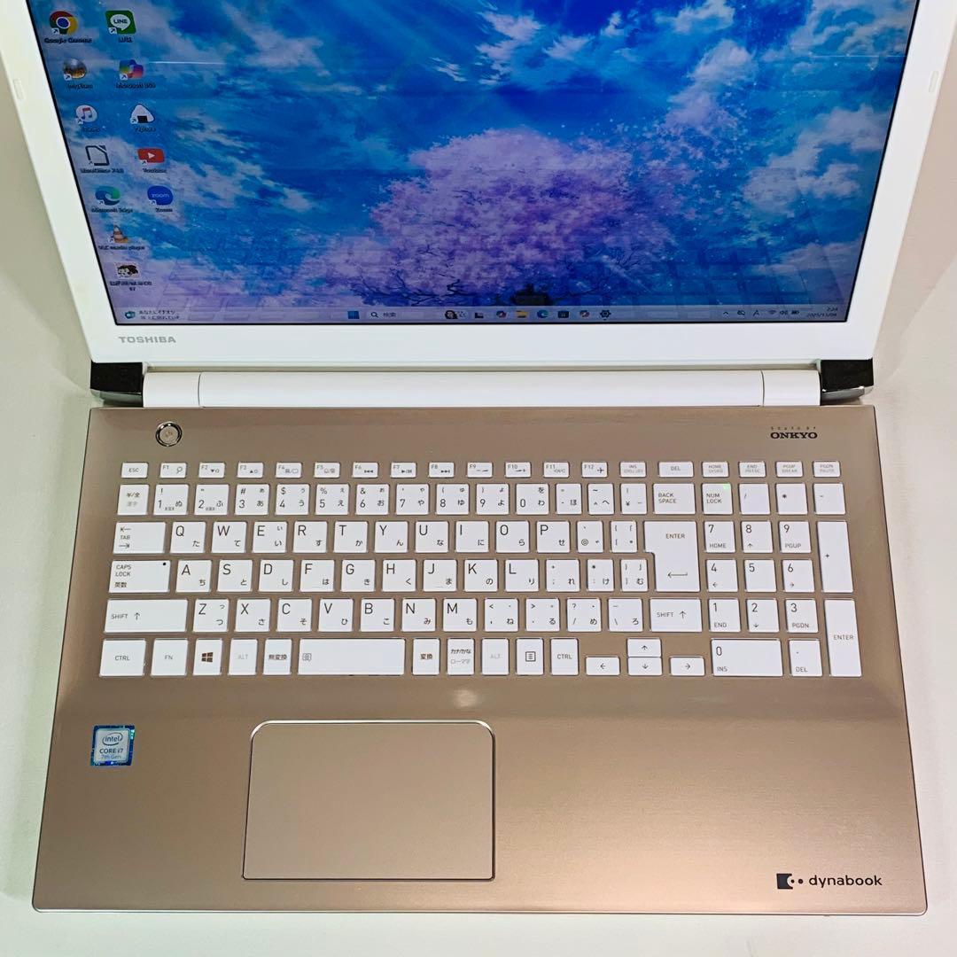 Core i7✨7世代✨SSD1TB✨32GB✨オフィス✨東芝✨ノートパソコン