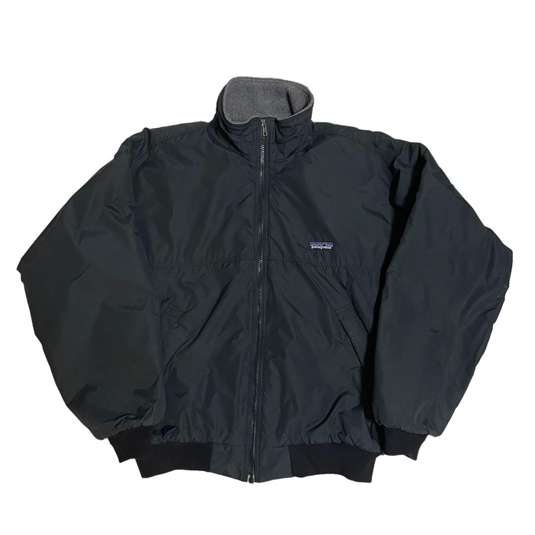 Patagonia】シェルドシンチラジャケット フリース黒 パタゴニア