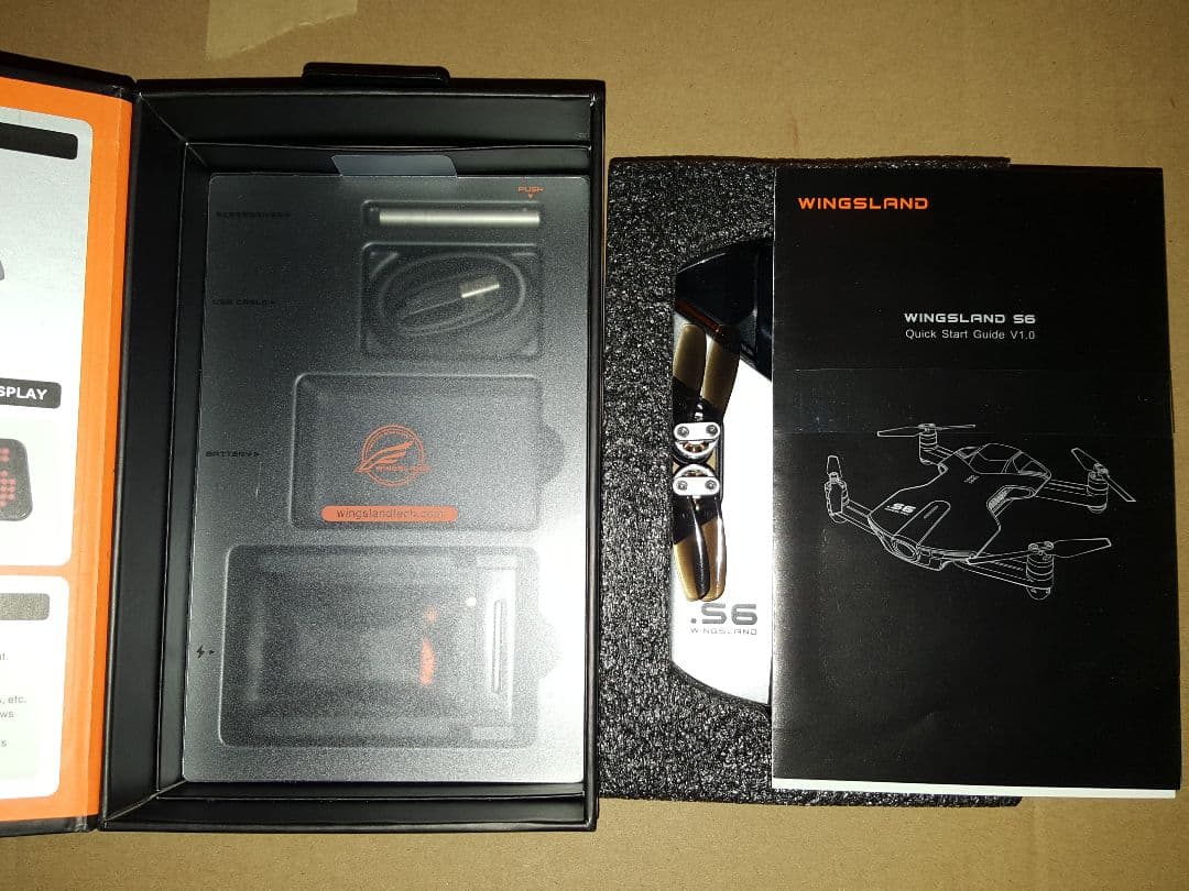 wingsland s6 SONY製高画質4kカメラ搭載