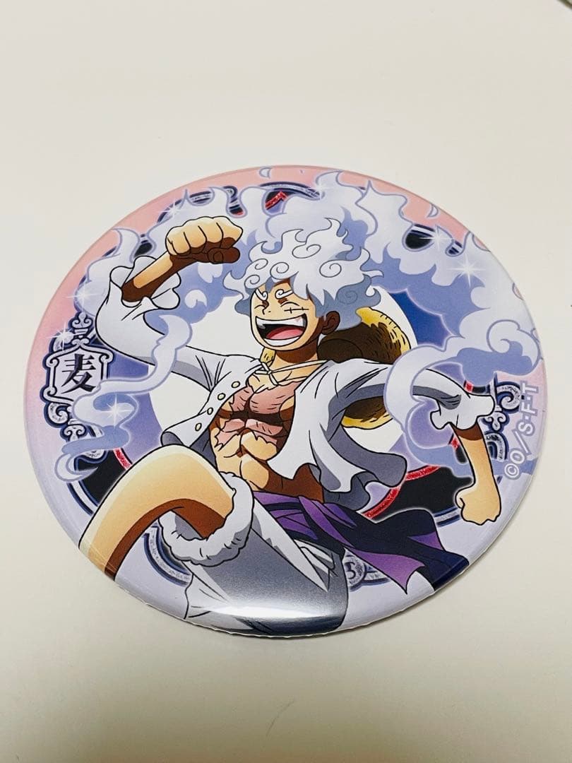 ONEPIECE ワンピース 輩 缶バッジ ギア5 ニカ ルフィ|mercariメルカリ