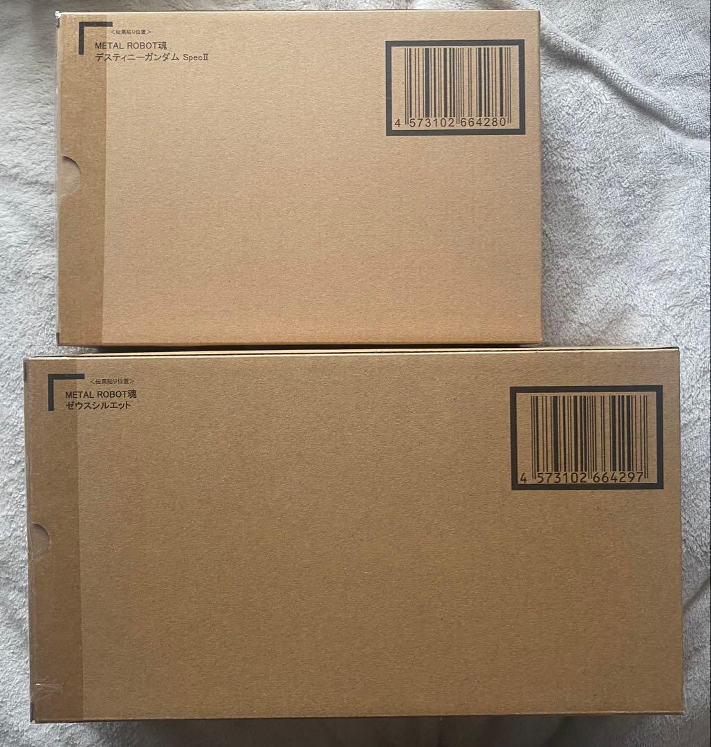 L ROBOT魂 デスティニーガンダムspecⅡ & ゼウスシルエット