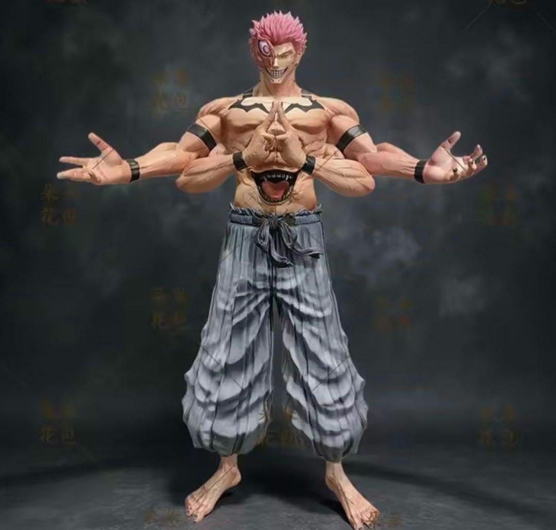 呪術廻戦 両面宿攤 GKスタチュー 悪魔王 モ デルフィギュア - メルカリ