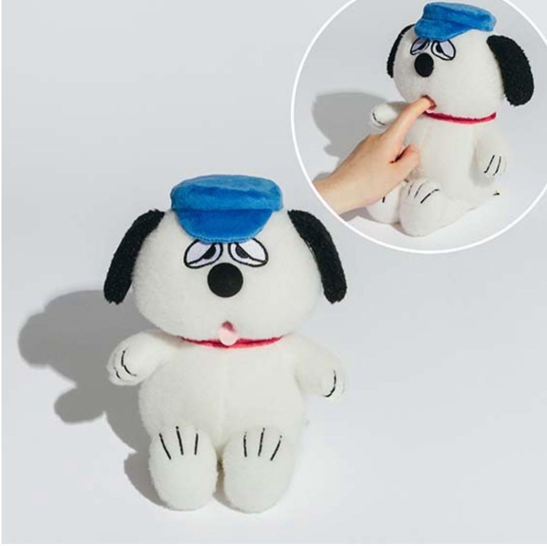 スヌーピーミュージアム　限定　甘噛みハムハム　オラフ ぬいぐるみ 限定