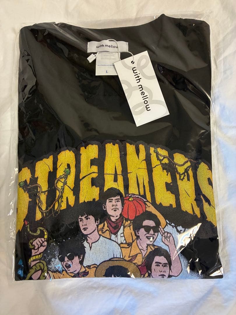 【新品未使用】加藤純一ハイパー無人島TシャツLサイズ黒