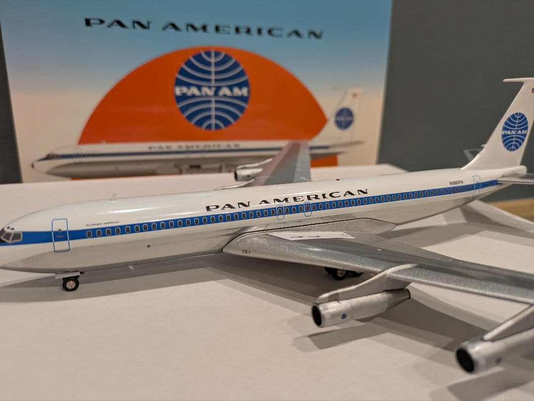 新品・希少】PANAM パンナム ボーイング707 inflight200