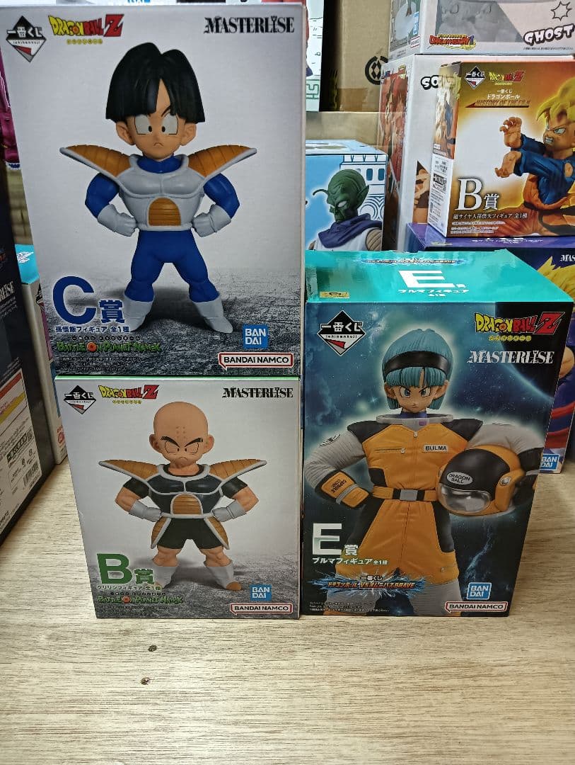 B賞C賞E賞 孫悟飯 クリリン ブルマ