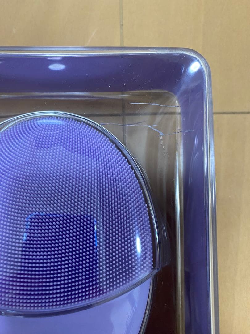 新品未使用　FOREO LUNA 3 パープル　ケース破損
