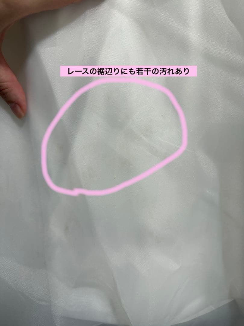 【値下げ交渉ok】前撮り用ウェディングドレス レース編み上げバック