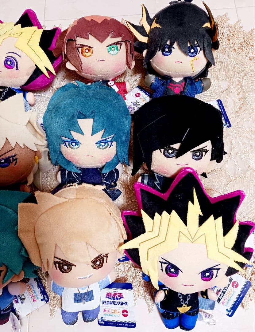 遊戯王 遊☆戯☆王 みにコレ ぬいぐるみ マスコット まとめ売り【12体】